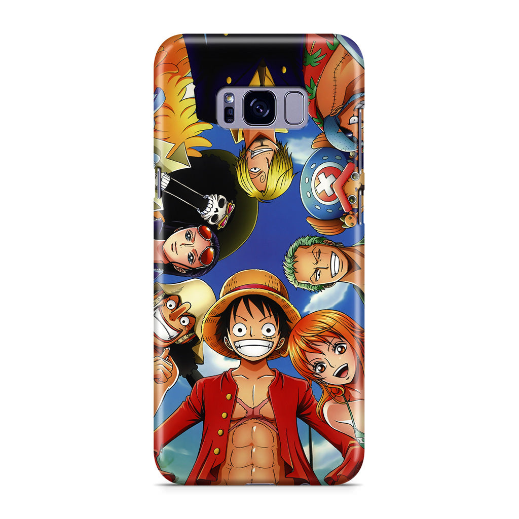 One Piece Luffy Crew Galaxy S8 Plus Case