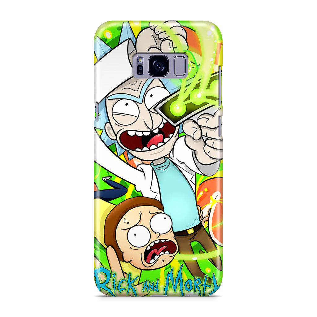 Rick And Morty Shoot Portal Gun Galaxy S8 Plus Case