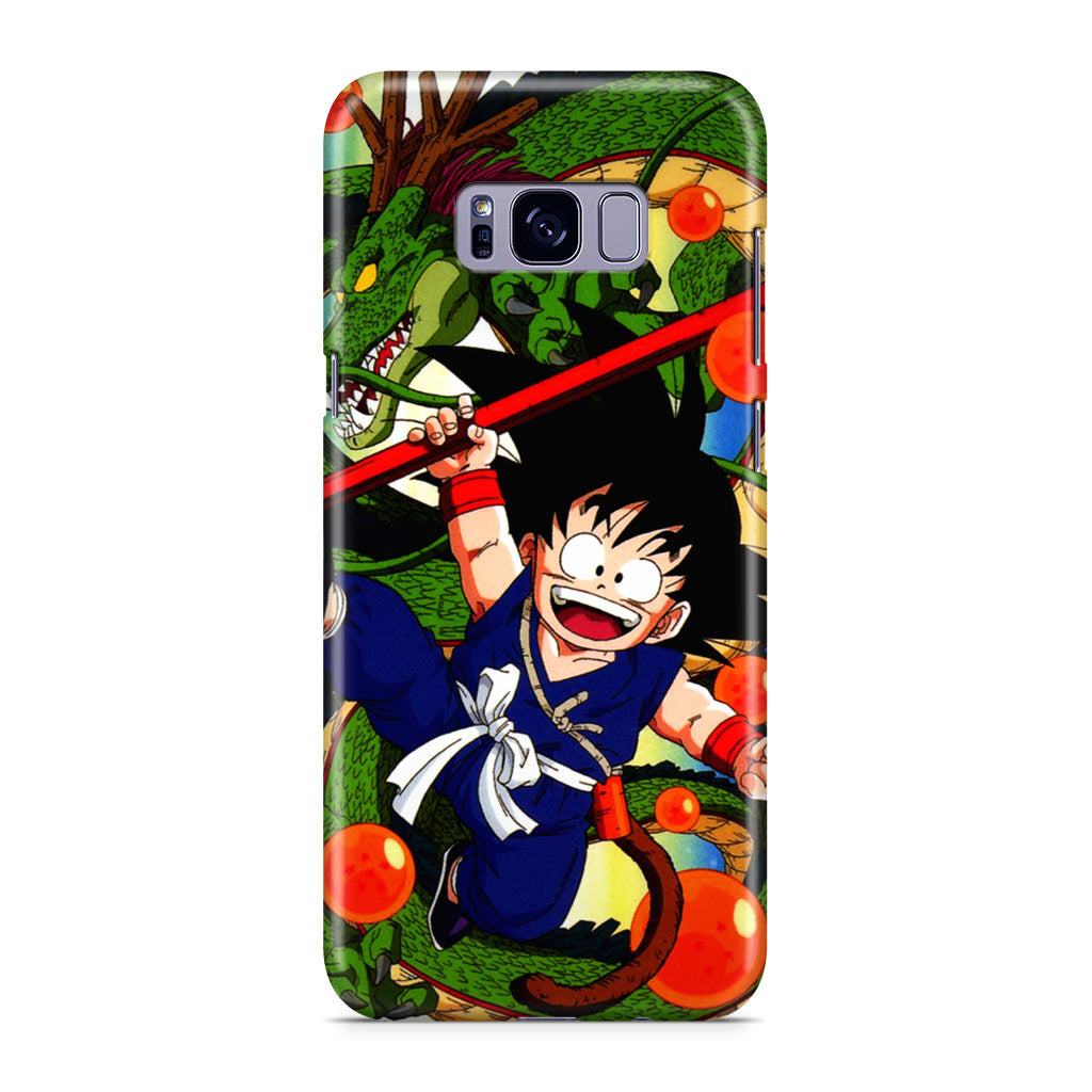 Shenlong And Little Goku Dragon Ball Galaxy S8 Plus Case