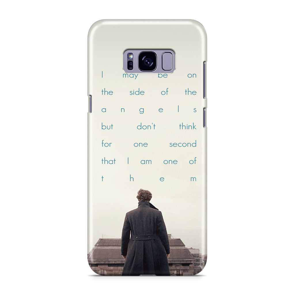 Sherlock Holmes Quote Galaxy S8 Plus Case