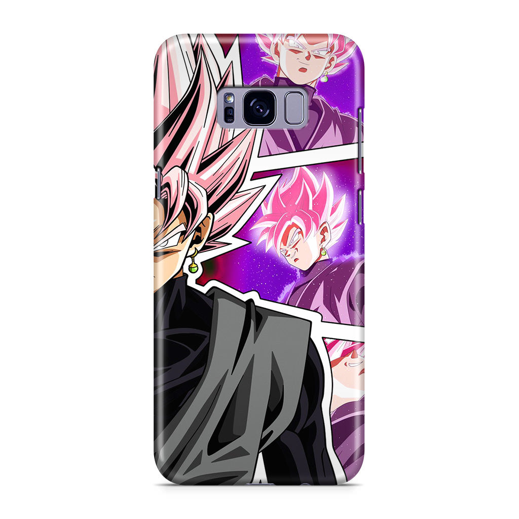 Super Goku Black Rose Collage Galaxy S8 Plus Case