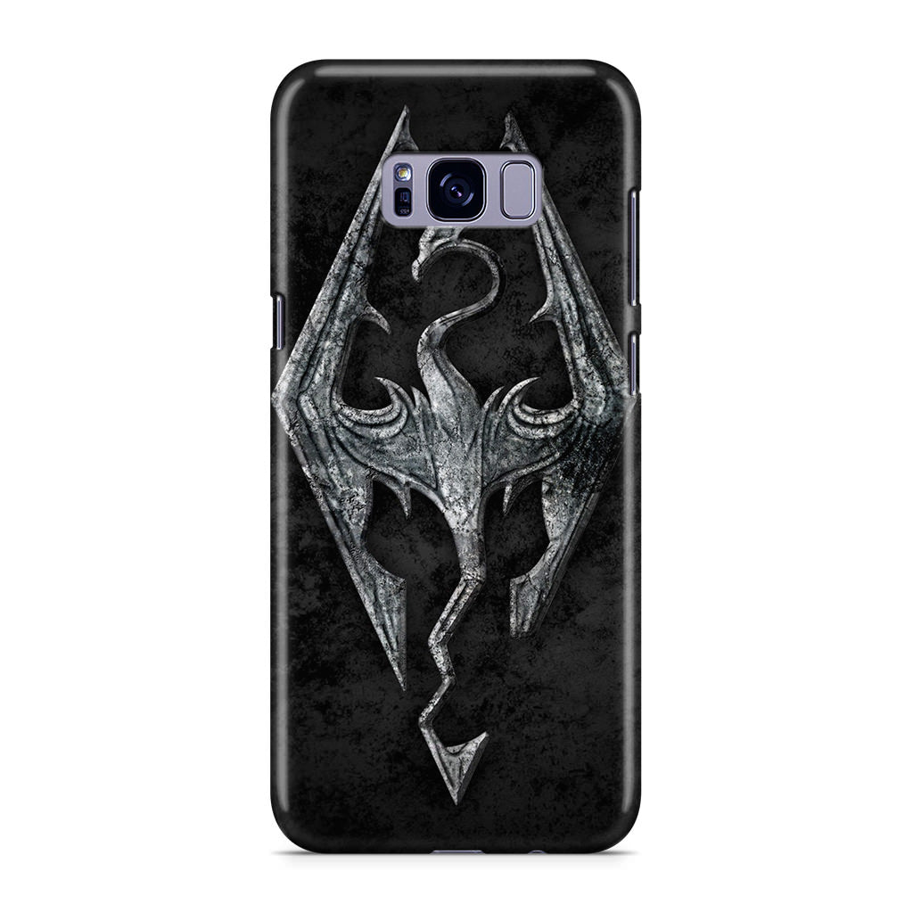 The Elder Scrolls V Skyrim Logo Galaxy S8 Plus Case