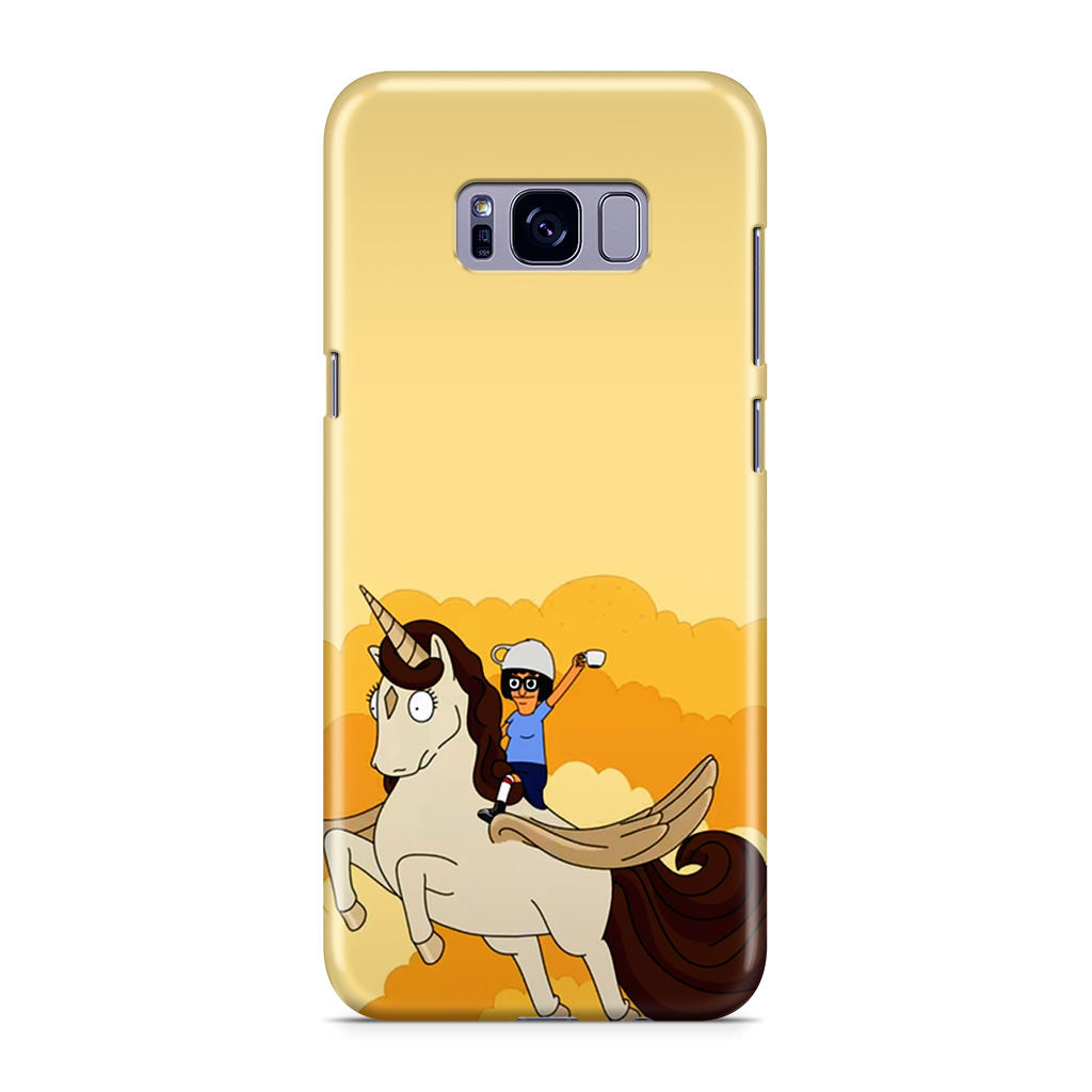 Tina Belcher And Unicorn Galaxy S8 Plus Case