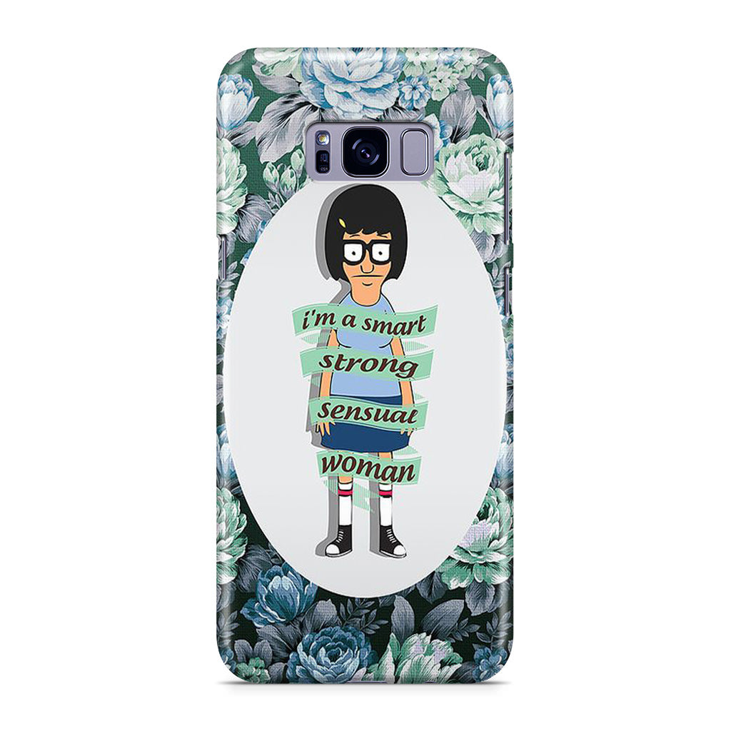 Tina Belcher Flower Woman Quotes Galaxy S8 Plus Case