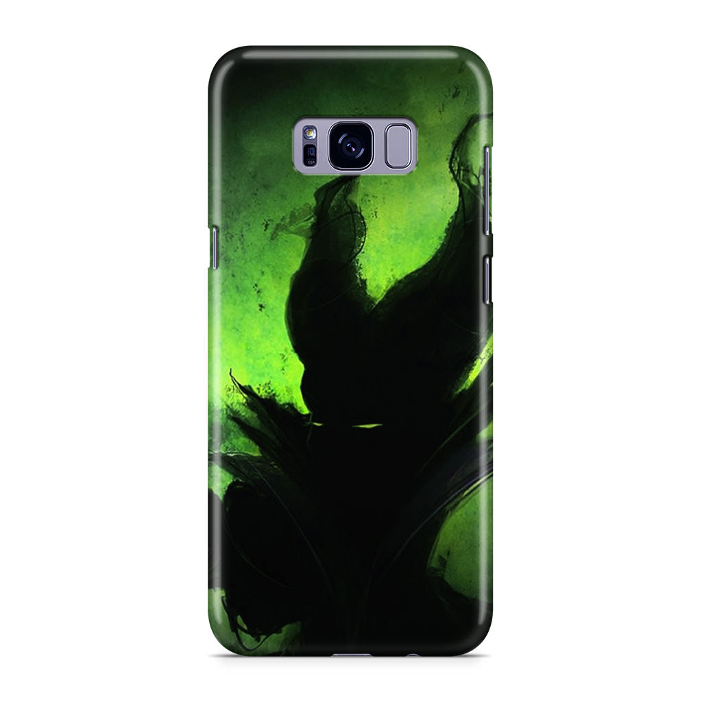 Villains Maleficent Silhouette Galaxy S8 Plus Case