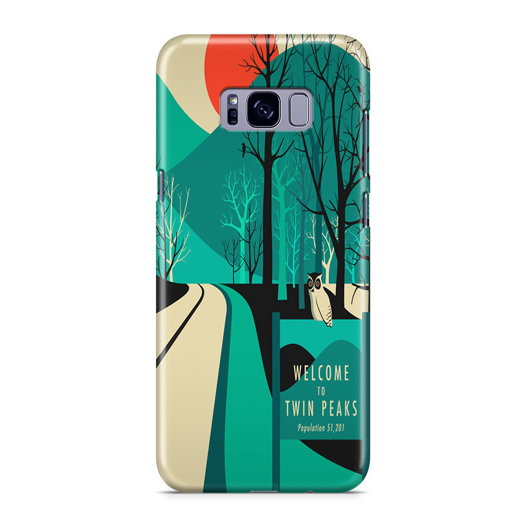 Welcome To Twin Peaks Galaxy S8 Plus Case