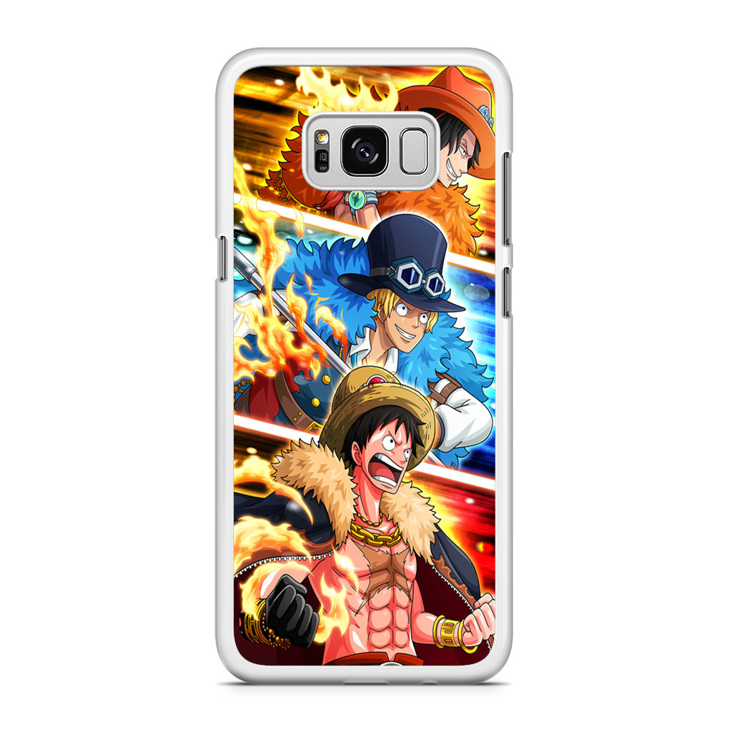 Ace Sabo Luffy Galaxy S8 Plus Case