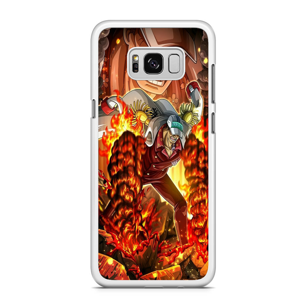 Akainu Exploding Volcano Galaxy S8 Plus Case
