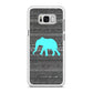 Aztec Elephant Turquoise Galaxy S8 Plus Case