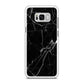 Black Marble Galaxy S8 Case