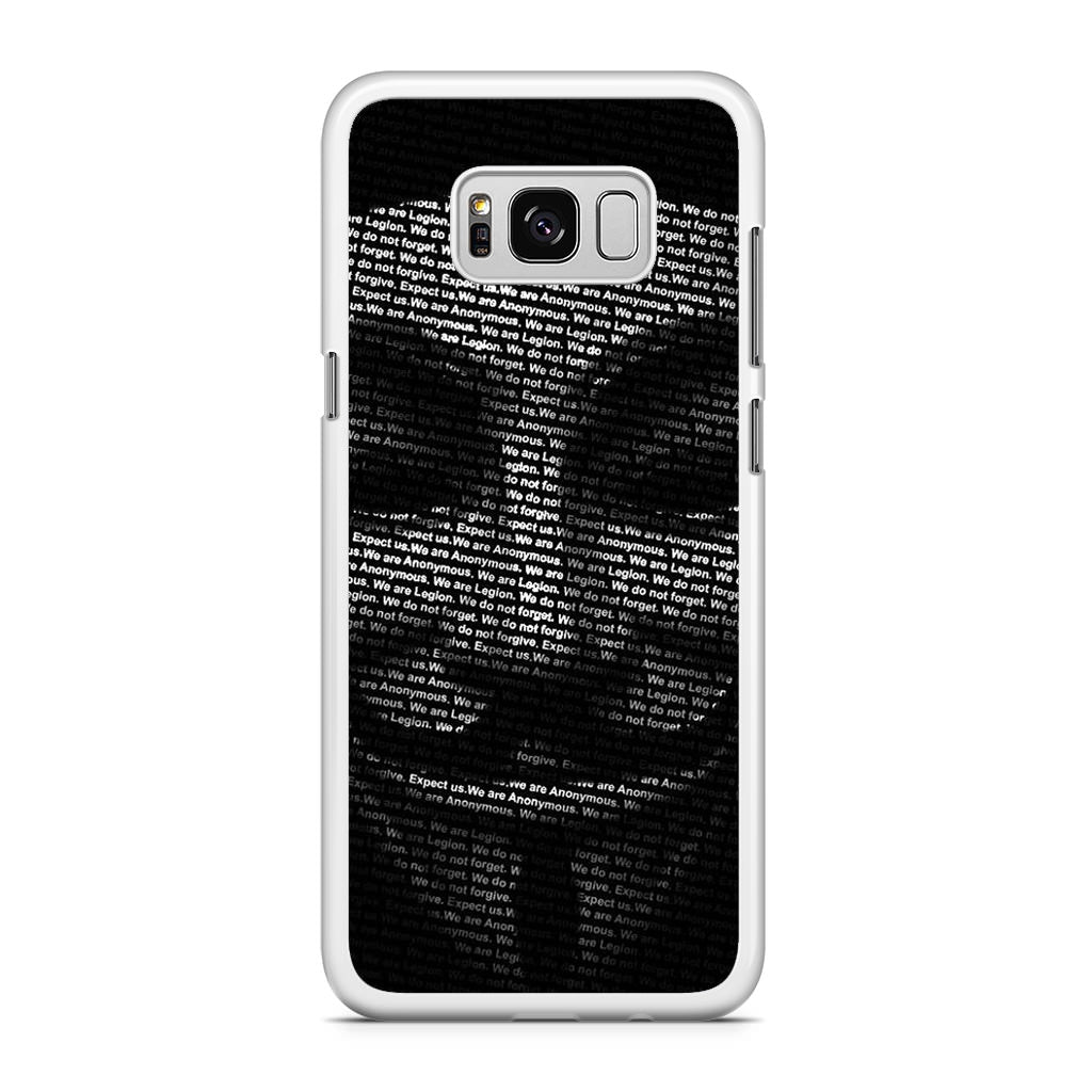 Guy Fawkes Mask Anonymous Galaxy S8 Case