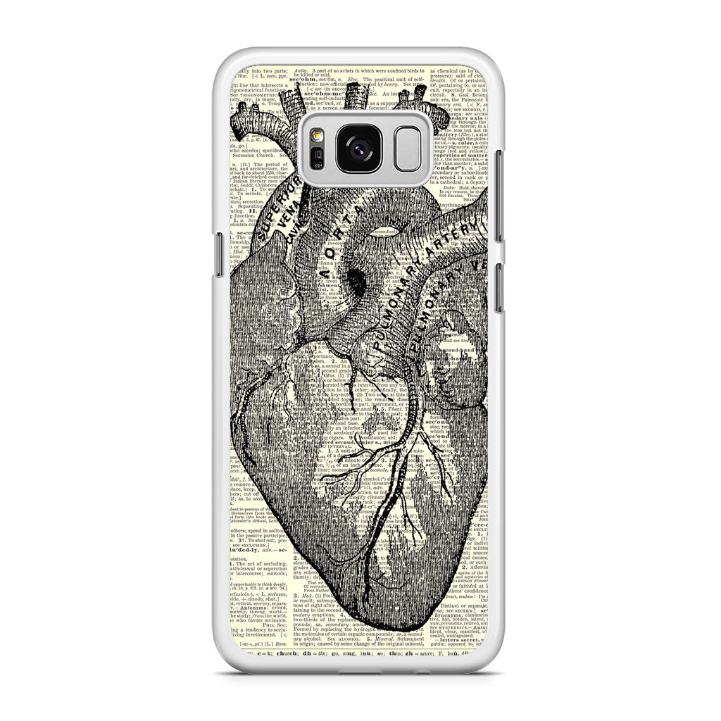 Heart Book Art Galaxy S8 Case