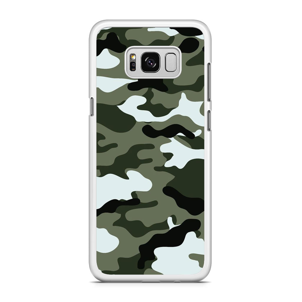 Military Green Camo Galaxy S8 Plus Case