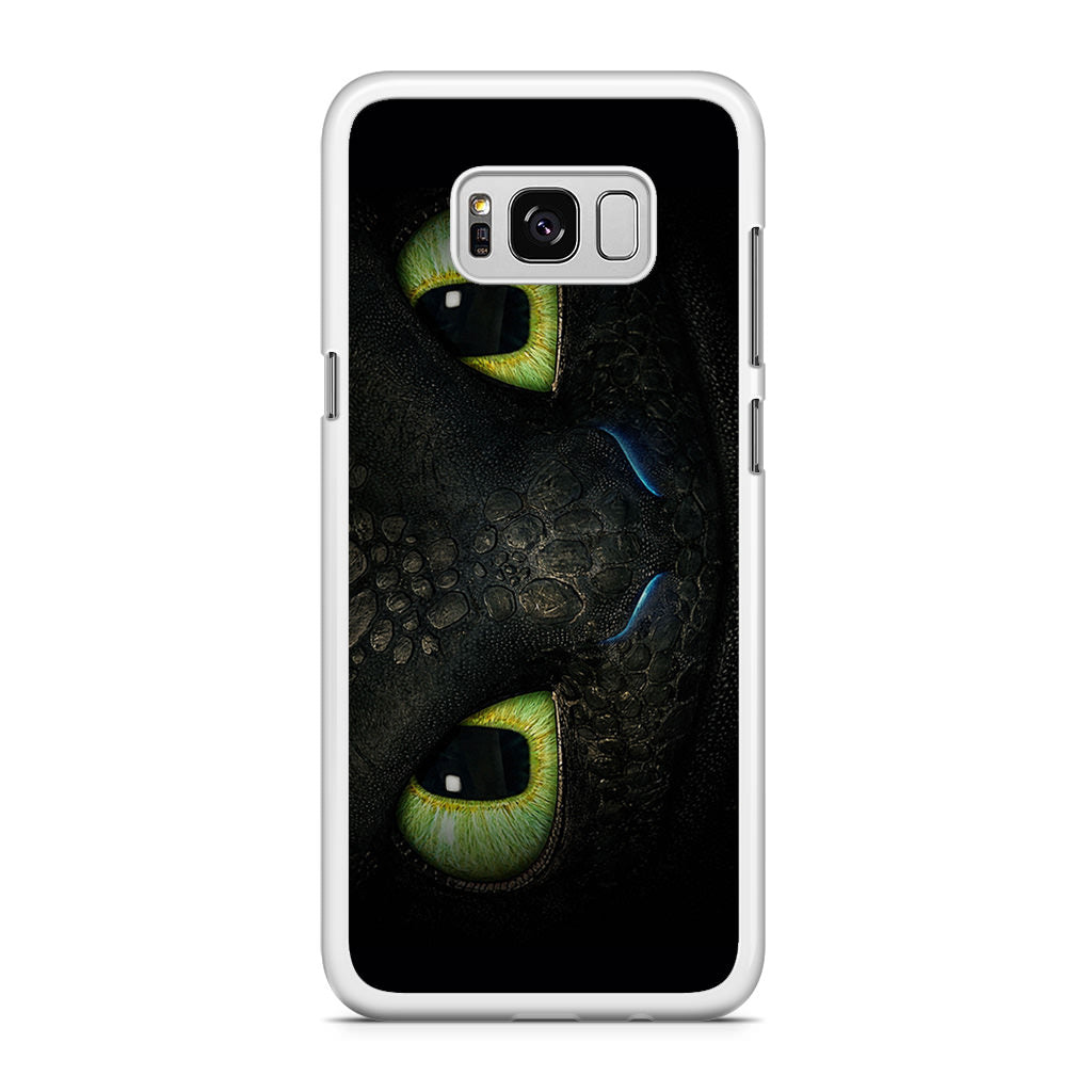 Toothless Dragon Eyes Close Up Galaxy S8 Case