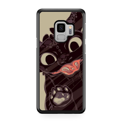 Toothless Dragon Art Galaxy S9 Case