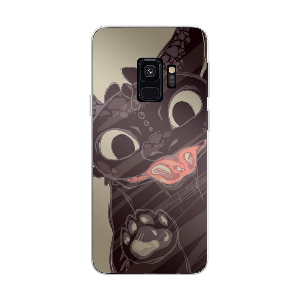 Toothless Dragon Art Galaxy S9 Case