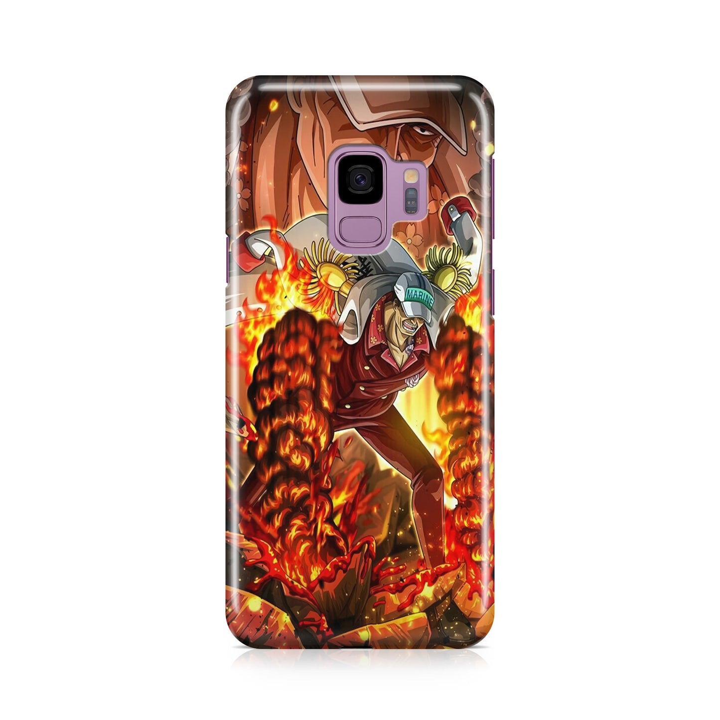 Akainu Exploding Volcano Galaxy S9 Case