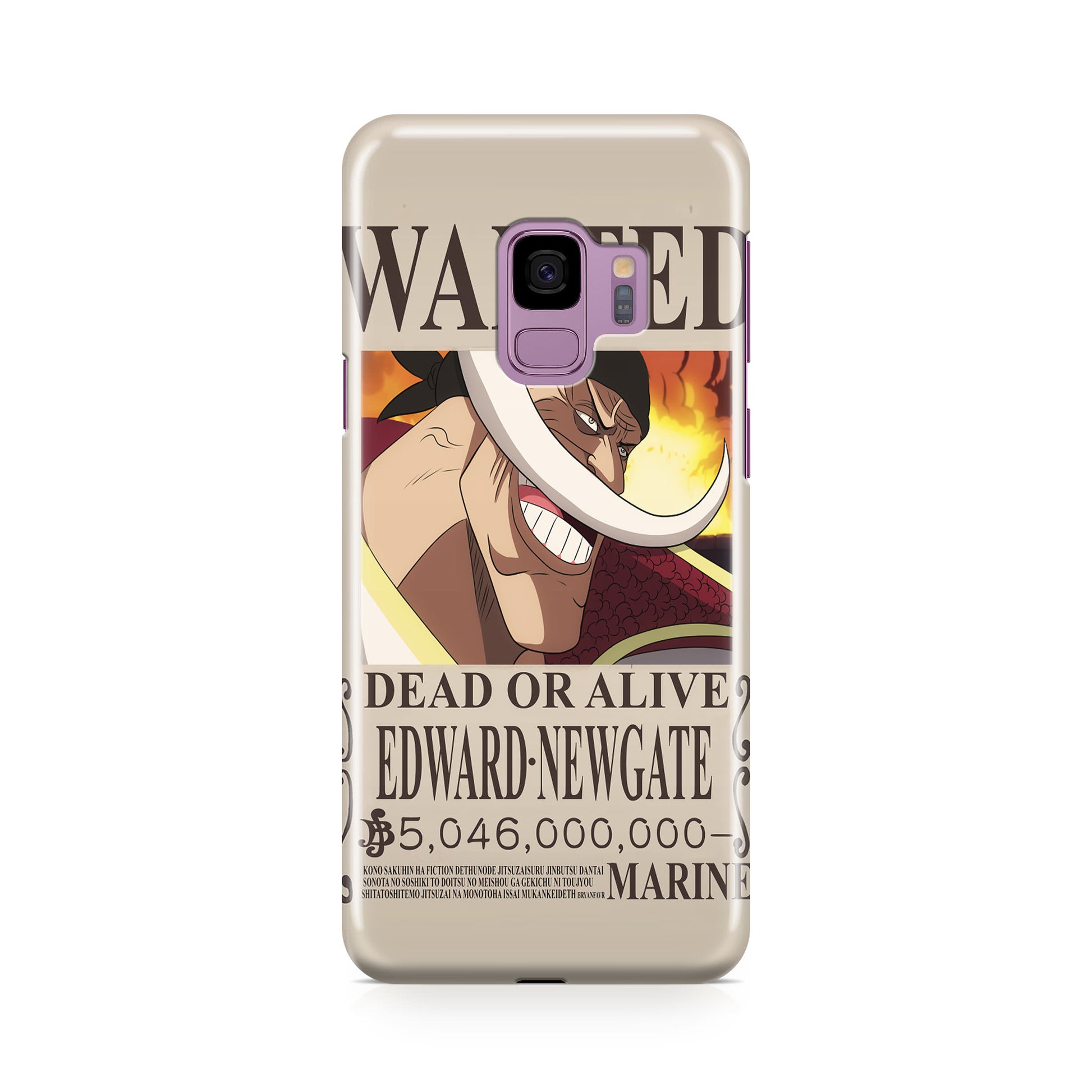 Edward Newgate Bounty Galaxy S9 Case