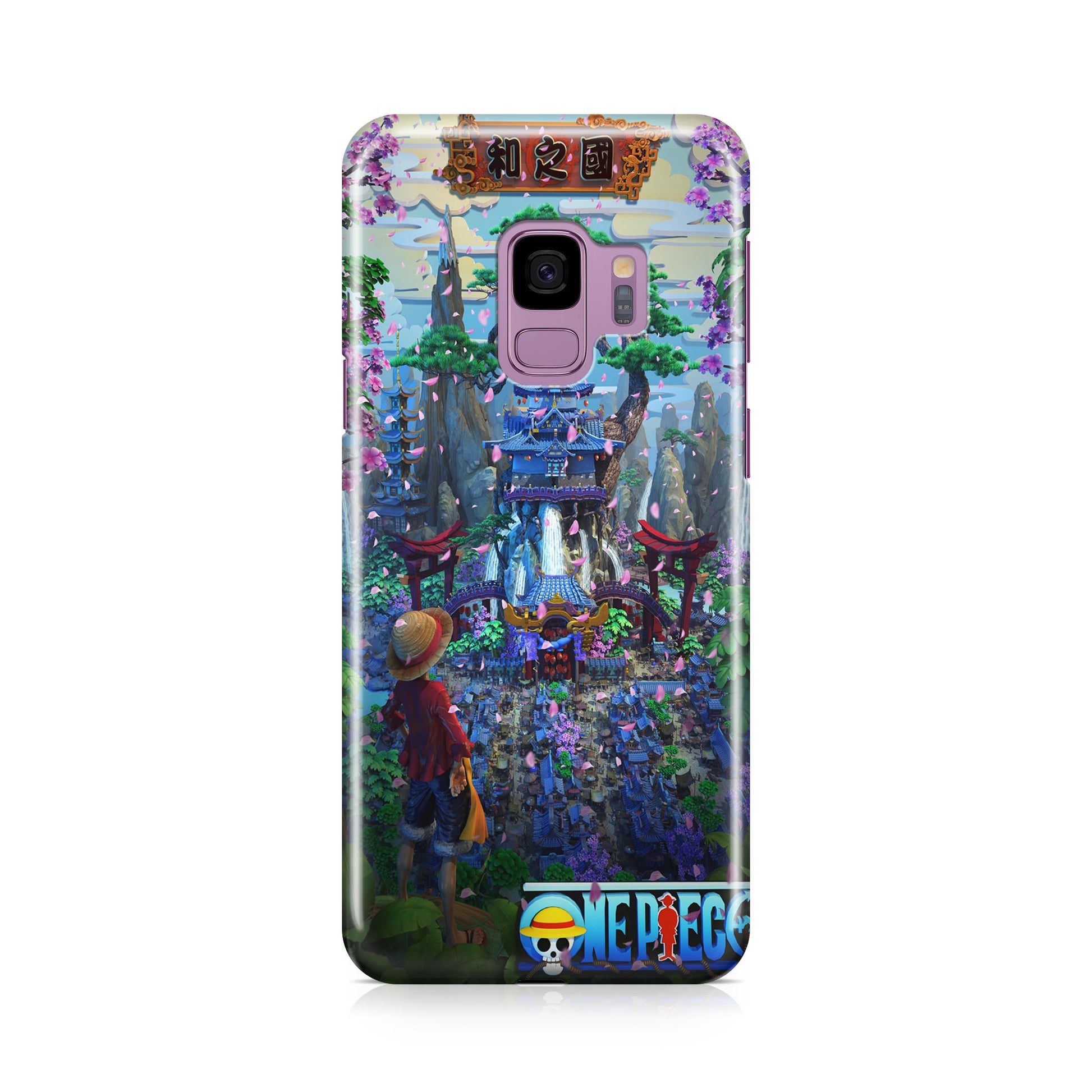 Flower Capital of Wano One Piece Galaxy S9 Case