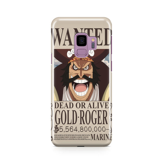 Gold Roger Bounty Galaxy S9 Case