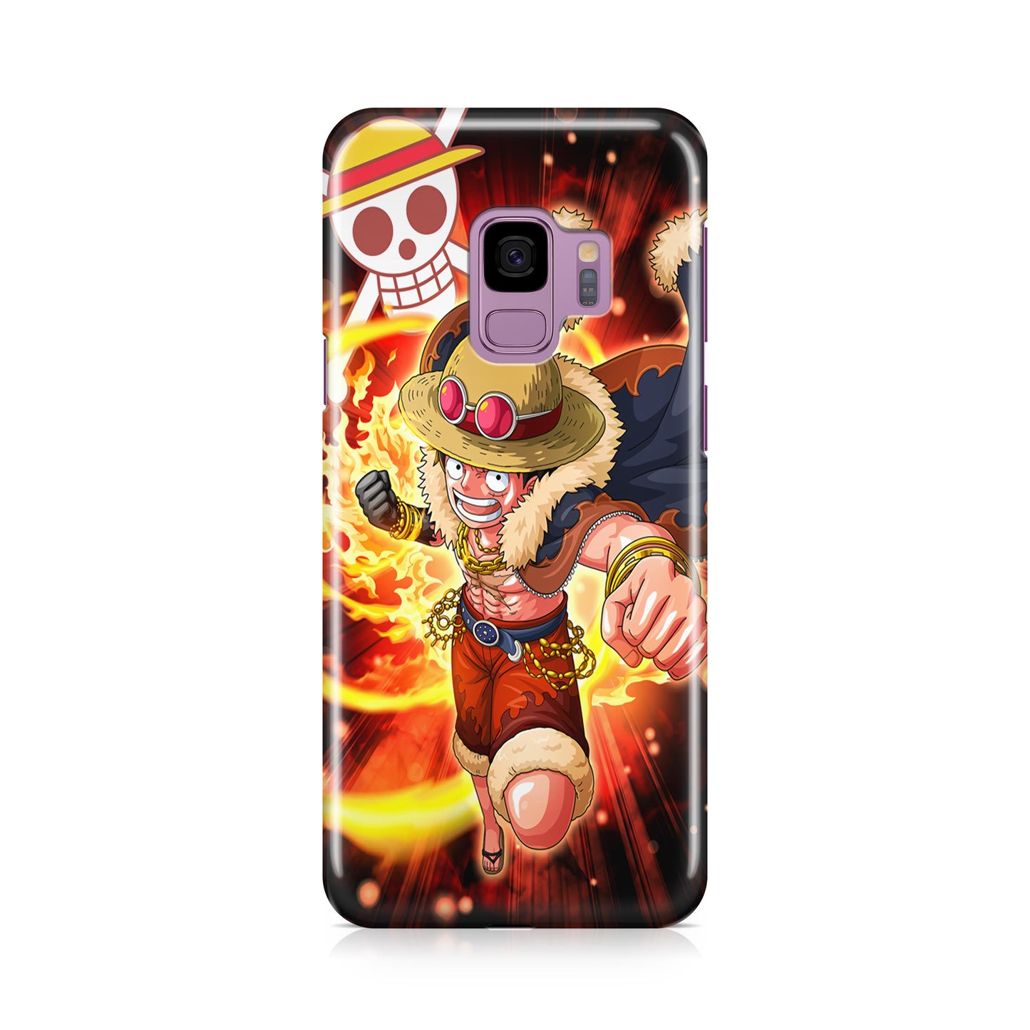 Luffy Red Hawk Punch Galaxy S9 Case