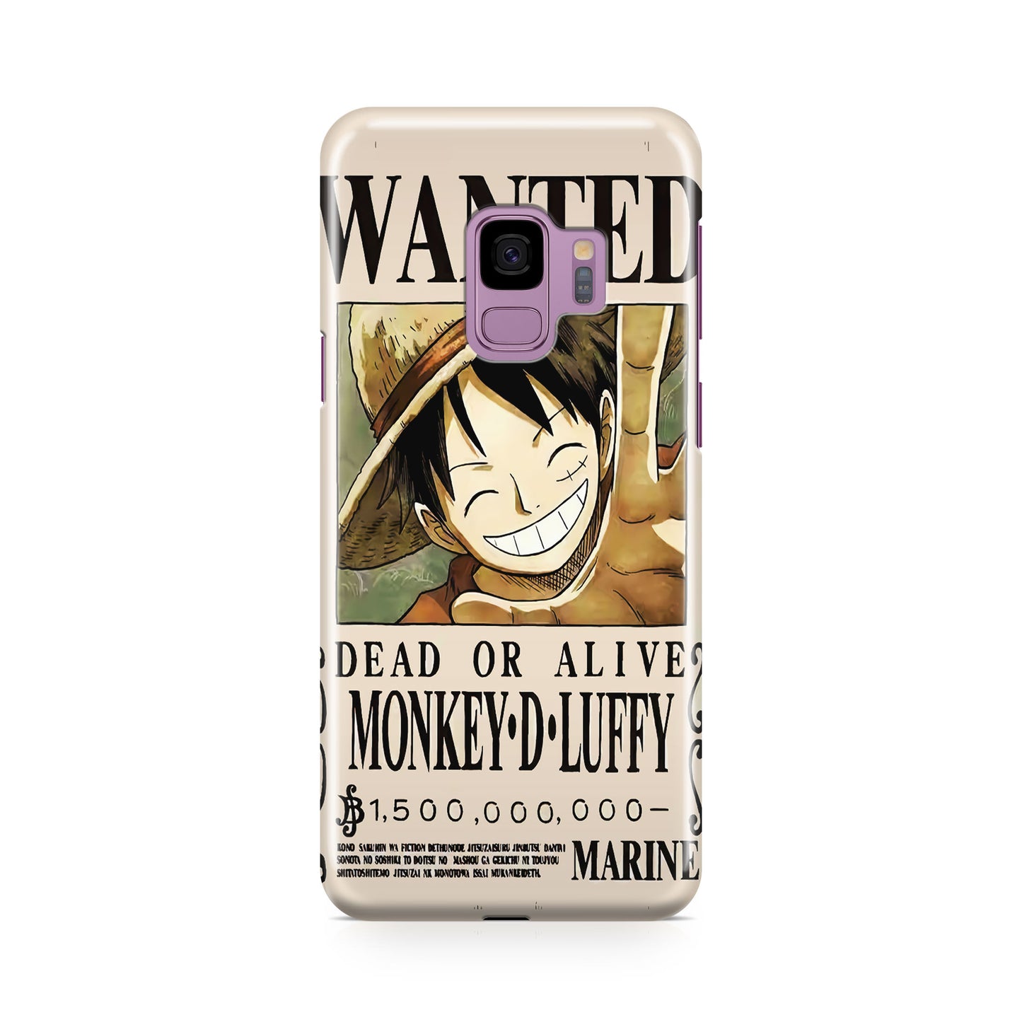 Monkey D Luffy Bounty Galaxy S9 Case