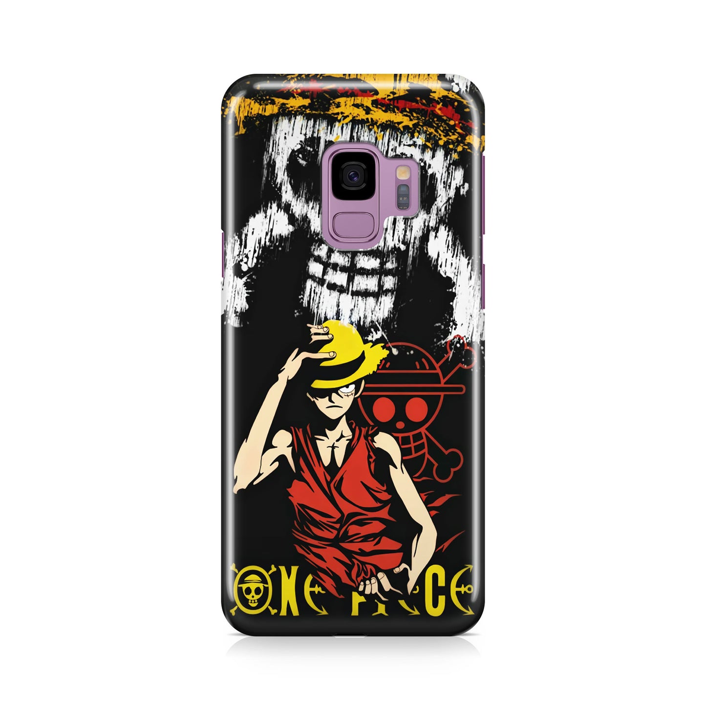 Monkey D Luffy Paint Art Galaxy S9 Case