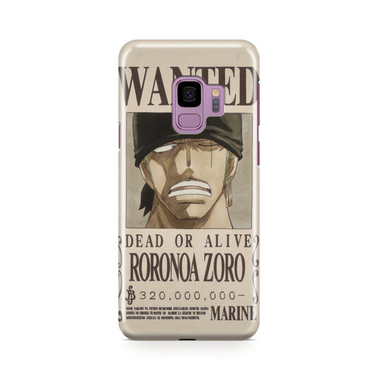 Roronoa Zoro Bounty Galaxy S9 Case