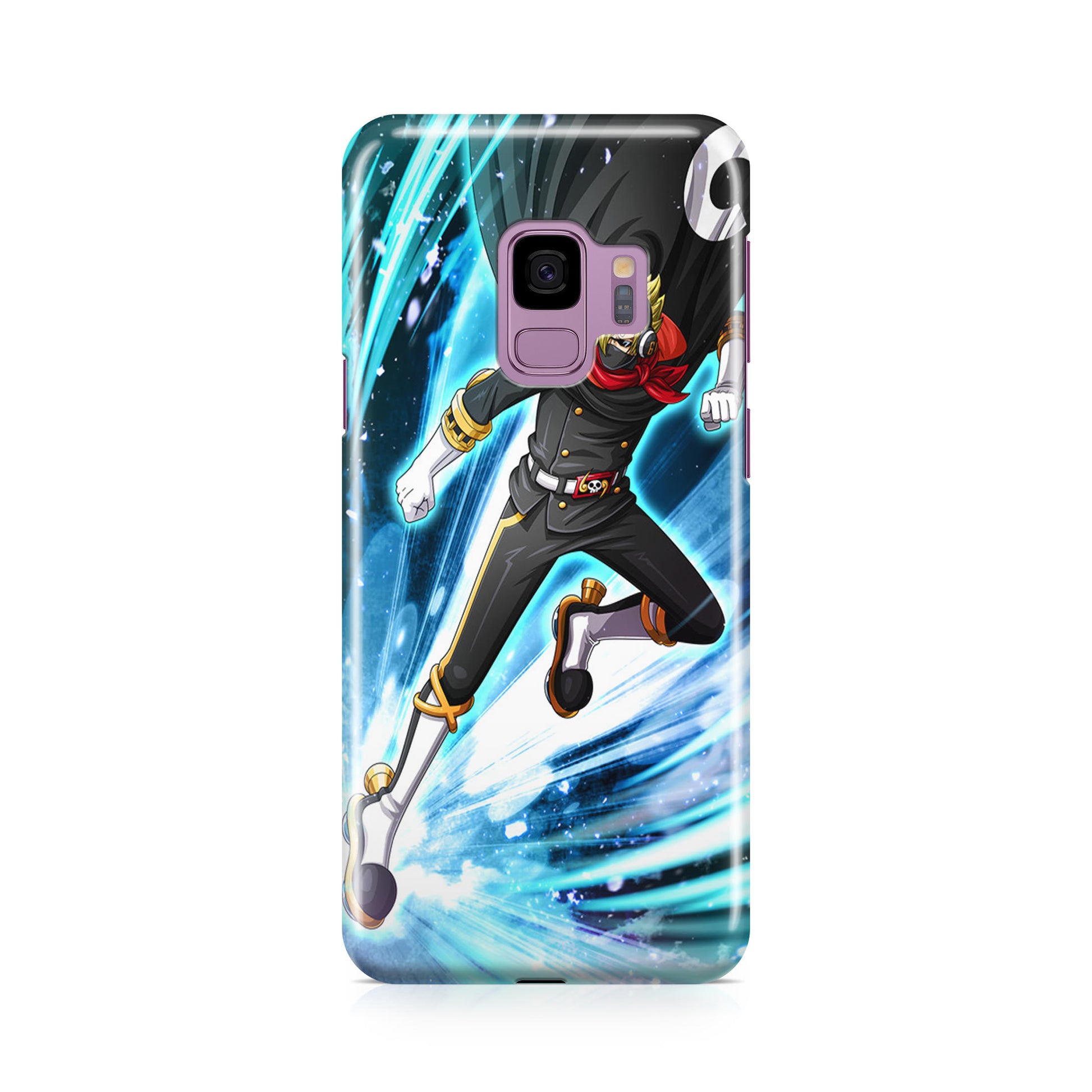 Stealth Black Vinsmoke Sanji Galaxy S9 Case