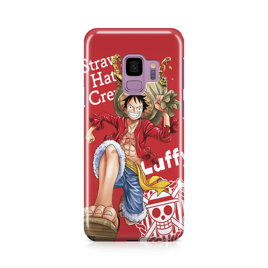 Straw Hat Monkey D Luffy Galaxy S9 Case