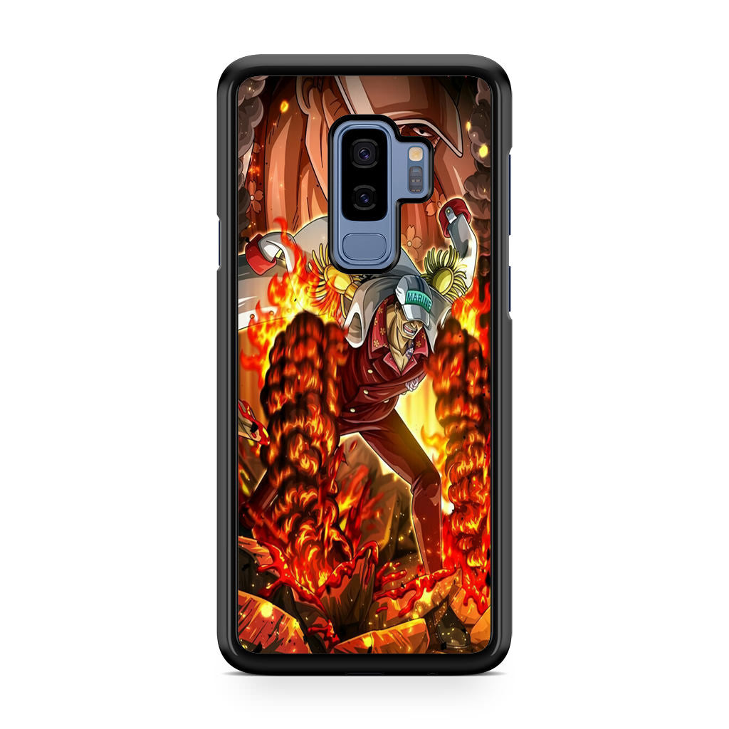 Akainu Exploding Volcano Galaxy S9 Plus Case