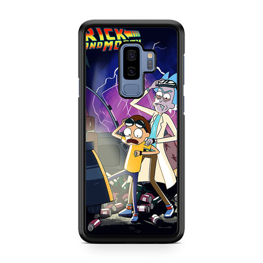 Rick And Morty Back To The Future Galaxy S9 Plus Case