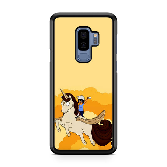 Tina Belcher And Unicorn Galaxy S9 Plus Case
