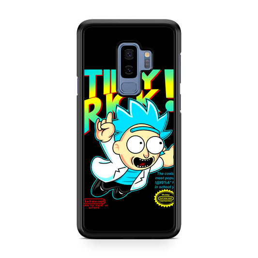 Tiny Rick Let Me Out Galaxy S9 Plus Case