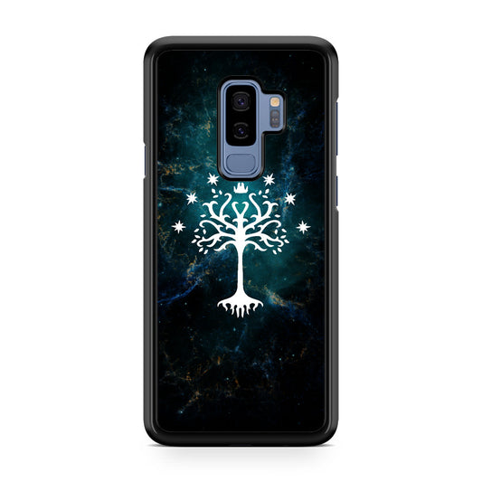 White Tree Of Gondor In Space Nebula Galaxy S9 Plus Case