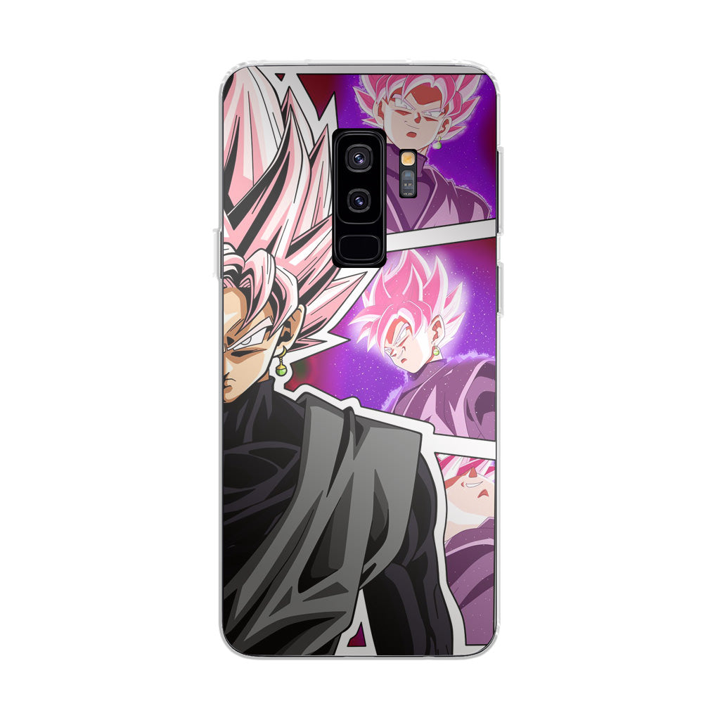 Super Goku Black Rose Collage Galaxy S9 Plus Case