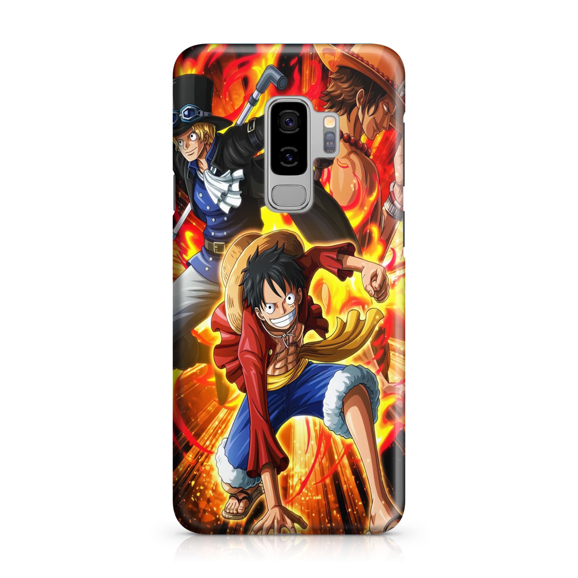 Ace Sabo Luffy Brotherhood Galaxy S9 Plus Case
