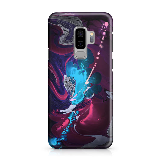 Abstract Purple Blue Art Galaxy S9 Plus Case
