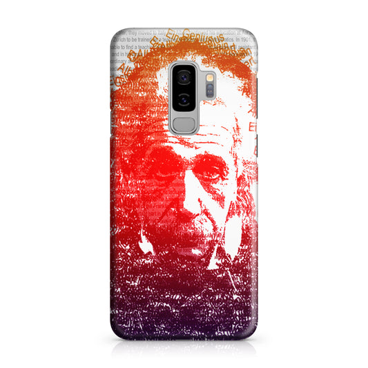 Albert Einstein Art Galaxy S9 Plus Case