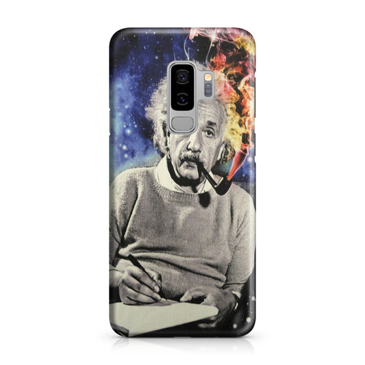 Albert Einstein Smoking Galaxy S9 Plus Case