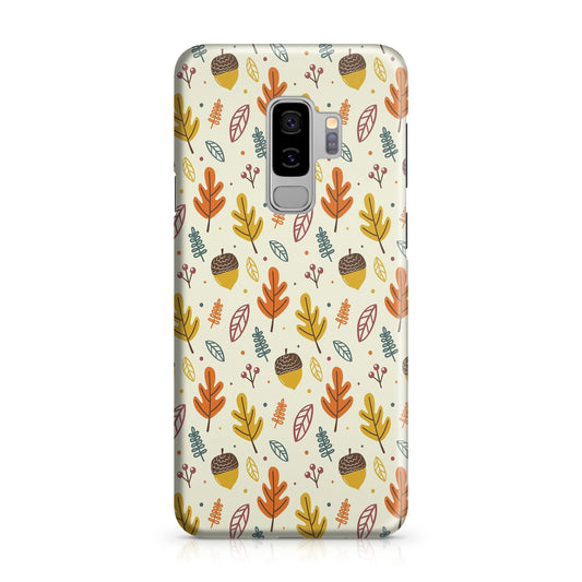Autumn Things Pattern Galaxy S9 Plus Case
