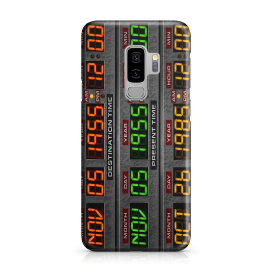 Back To The Future Time Circuits Galaxy S9 Plus Case