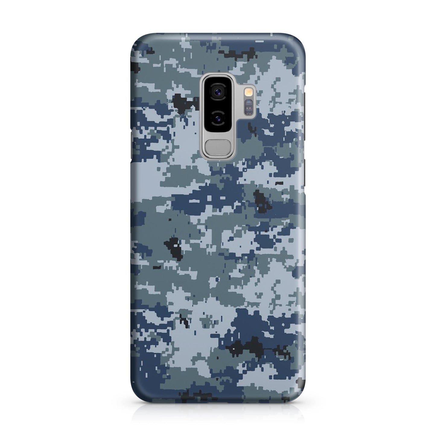 Navy Camo Galaxy S9 Plus Case