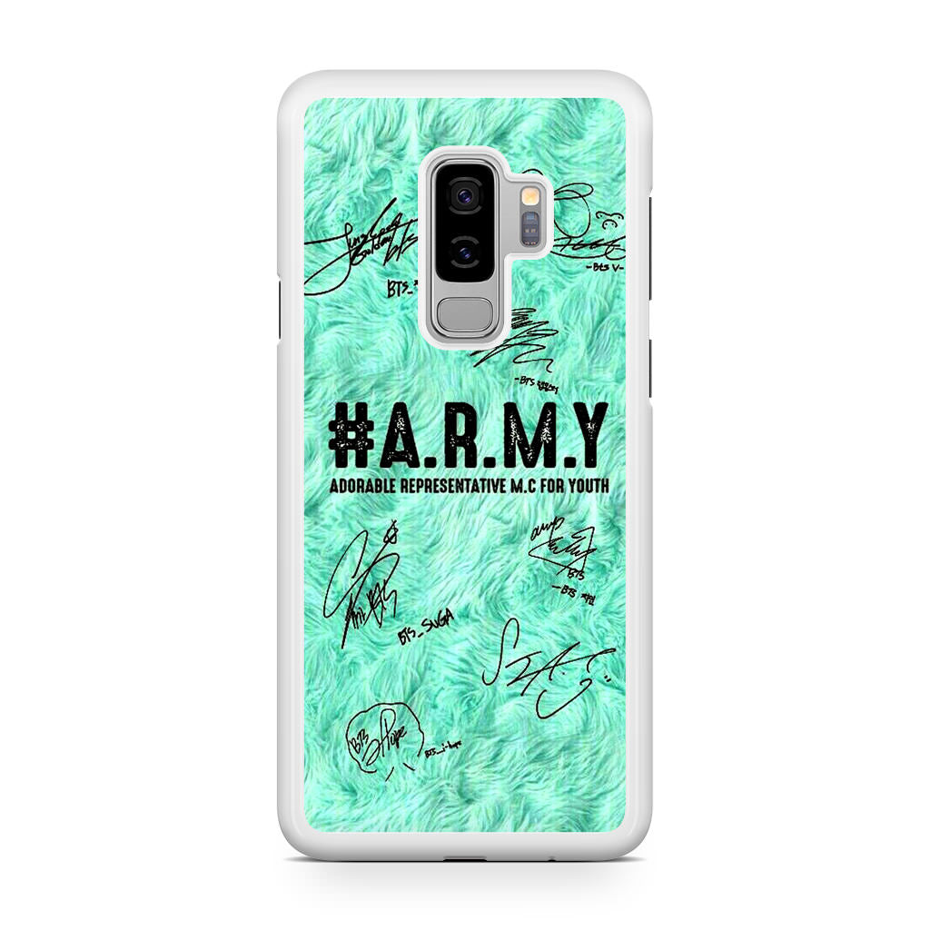 BTS Army Signature Galaxy S9 Plus Case