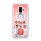 BTS Member in Pink Galaxy S9 Plus Case