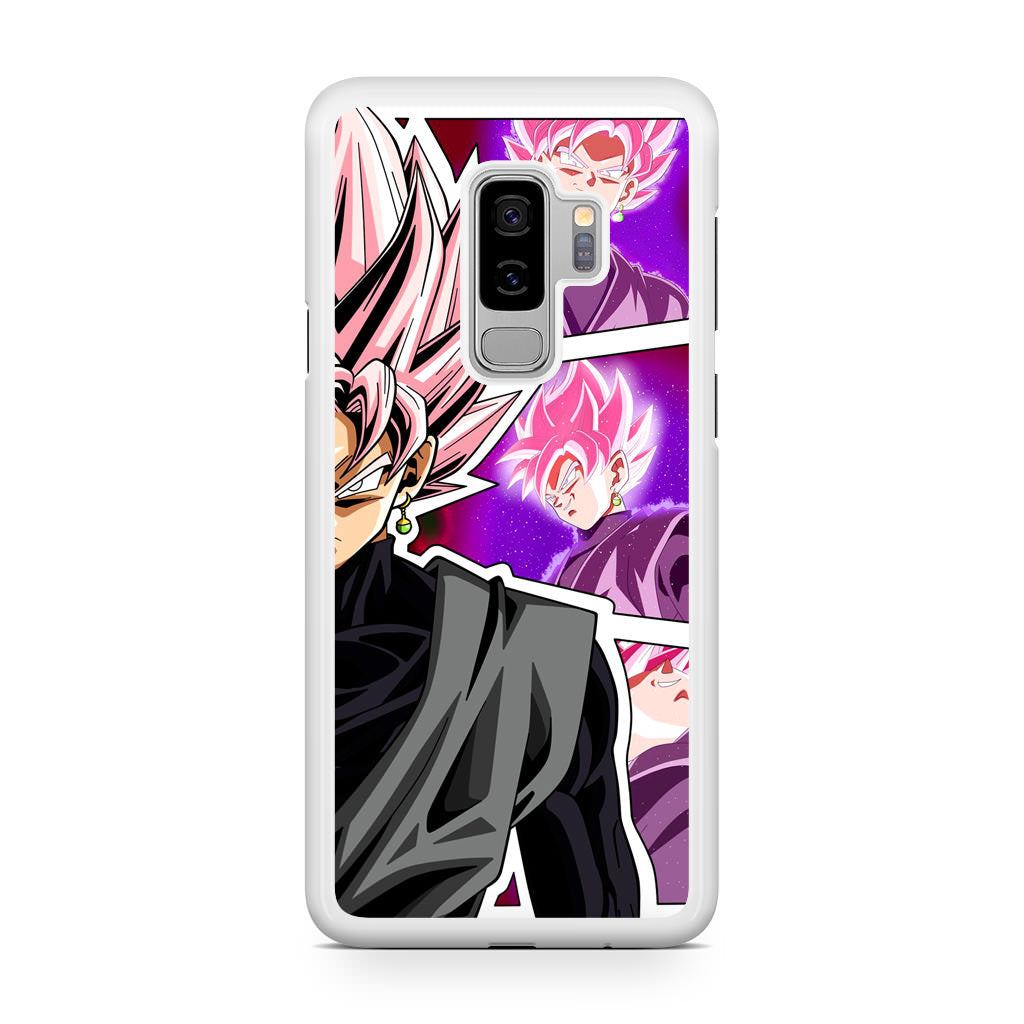 Super Goku Black Rose Collage Galaxy S9 Plus Case