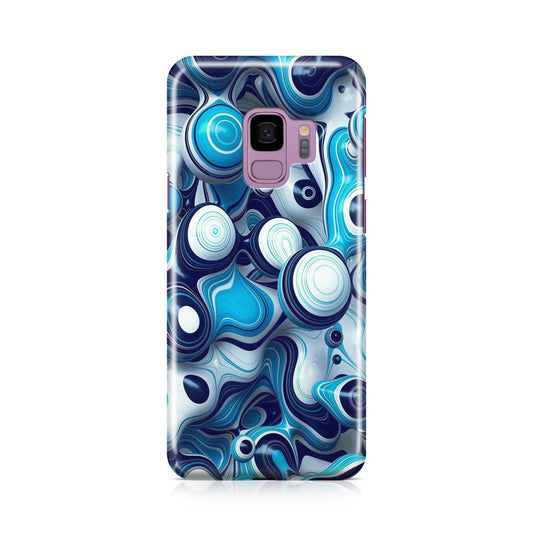 Abstract Art All Blue Galaxy S9 Case