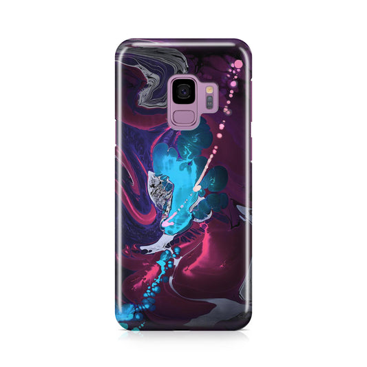 Abstract Purple Blue Art Galaxy S9 Case