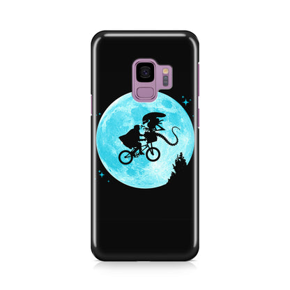 Alien Bike to the Moon Galaxy S9 Case