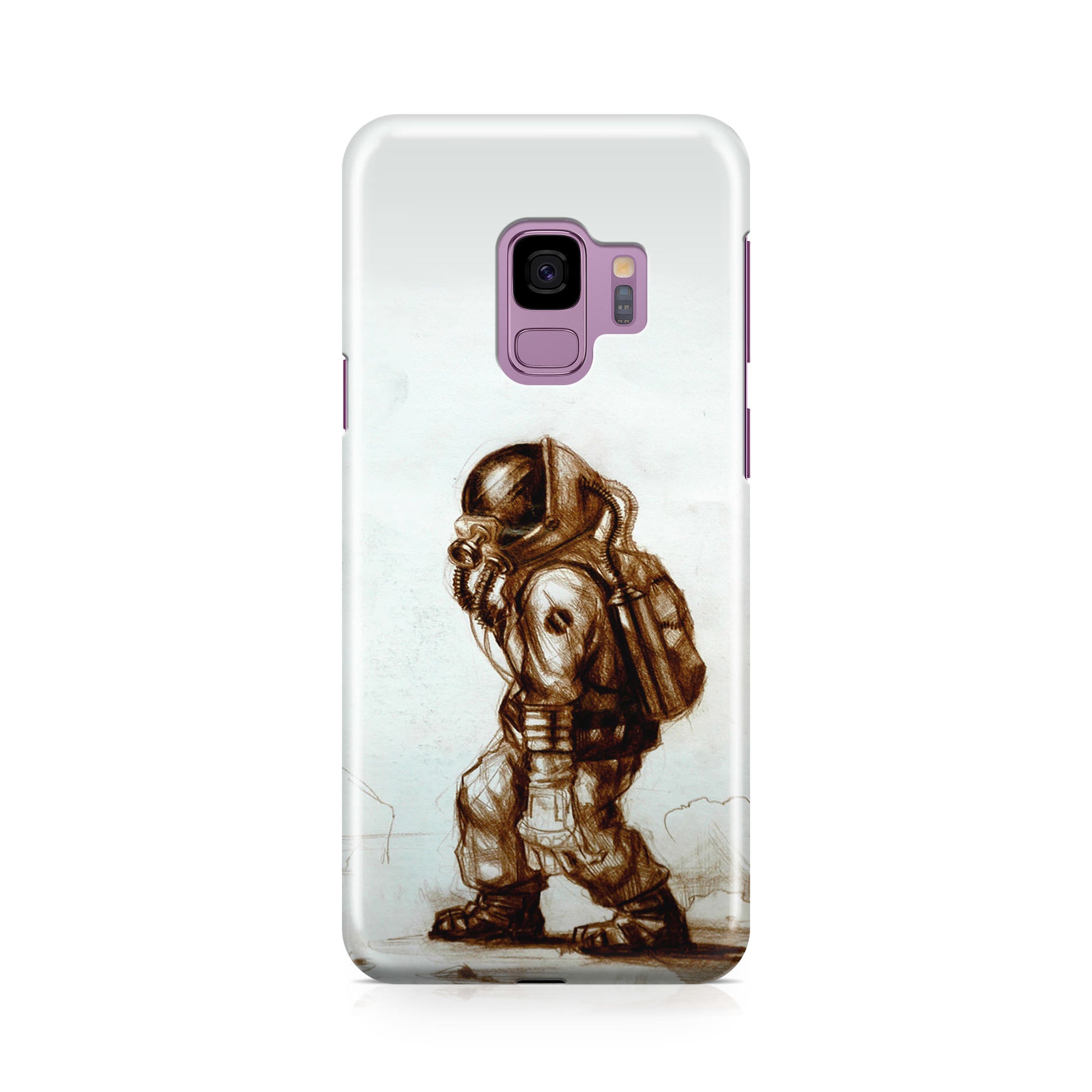 Astronaut Heavy Walk Galaxy S9 Case